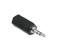 Hama Adaptateur audio (prise jack 3,5mm stéréo vers prise jack 2,5mm stéréo) noir