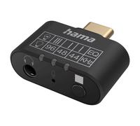 Hama Adaptateur Audio, fiche USB-C - Jack Femelle 3,5 mm, égalis, microph.