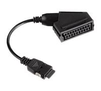 Hama - Adaptateur audio/vidéo - connecteur à 30 broches de station d'accueil Samsung mâle pour SCART femelle - noir