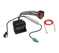 Hama Adaptateur Autoradio ISO Câble Antenne Quadlock Pour Audi VW Skoda Seat