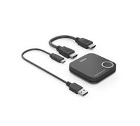 Hama Adaptateur d'affichage sans fil (HDMI Apdater, Full HD 1080p, transmission sans fil de données audio, vidéo et signaux, dongle d'affichage sans fil avec câble, excellente qualité de transmission)