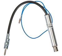 Hama Adaptateur d'antenne (pour Audi/Seat/Volkswagen) Noir/Argent/Bleu