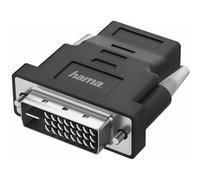 Hama Adaptateur DVI vers HDMI (Adaptateur moniteur 4K Ultra HD, Adaptateur compact DVI mâle - HDMI femelle, Adaptateur vidéo pour PC, ordinateur portable pour connexion à un moniteur, TV, projecteur)