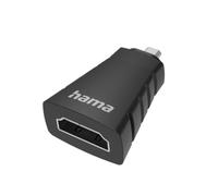 Hama Adaptateur HDMI 00200348 Micro-HDMI vers HDMI Ultra-HD 4K Noir