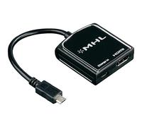 Adaptateur HAMA MHL (Mobile High-Definition Link) 54510, noir