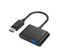 HAMA Adaptateur Multimédia 2-en-1 DisplayPort-VGA/HDMI 4K