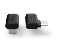 Hama Adaptateur Ordinateur USB C Angulaire Noir