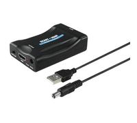 Convertisseur AV/péritel vers HDMI - Hama - Full-HD 1080p - Compatible NTSC - Accessoire USB inclus