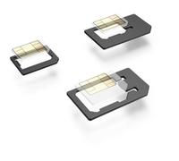 Hama Adaptateur pour cartes SIM, ensemble de 5 pièces