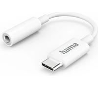 Hama Adaptateur USB-C pour jack 3.5 w (blanc)