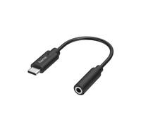 Hama Adaptateur USB-C pour jack 3.5mm (noir)