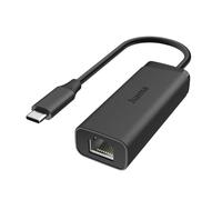 Hama Adaptateur USB‑C vers RJ45 USB 2.0 – 1x RJ45 femelle – 2,5 Gbit/s