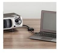 Hama - Adaptateur USB / DisplayPort - 24 pin USB-C (M) pour DisplayPort (F) - Thunderbolt 3 - support 4K - noir