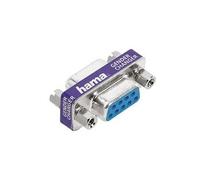 Hama Adapter/Gender Changer, 9-pin D Female Jack - 9-pin D Female Jack 9 pin