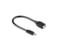 Hama adapteur usb mini b-a socket 10cm