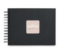 Hama Album à spirales Fine-Art 24 x 17 cm, 50 pages noires, noir