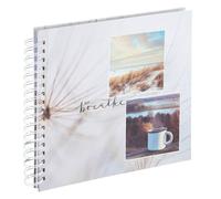 Hama Album à spirales Relax Breathe 28x24 cm 50 pages blanches