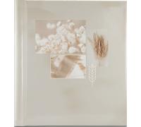 Hama Album autocollant Singo II 28x31 cm 20 pages blanches Beige laminé