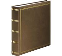 Hama Album jumbo London 30x30 80 pages blanches, marron 7163