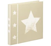 Hama Album Jumbo "Skies" (album grand format, 30 x 30 cm, 60 pages, pour 240 photos au format 10 x 15 cm) Beige