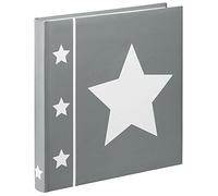 Hama Album Jumbo "Skies" (album grand format, 30 x 30 cm, 60 pages, pour 240 photos au format 10 x 15 cm) Gris