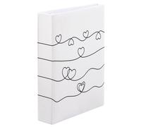 Hama album memo HEART WAVES 10x15/200, étiquettes