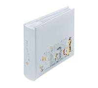 Hama Album Photo à pochettes "Animals" (Album Mémo, 200 photos 10x15cm, 100 pages, dFormat 22.5x22cm, Look livre, Couverture Rigide, Motifs Animaux) Multicolore