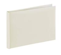 Hama Album Photo Fine Art (Format 24 x 17 cm, 36 Pages Blanches, sans Spirale) Sable