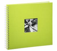 Hama Album Photo "Fine Art" (format 36 x 32 cm, 50 pages blanches, à spirale) Kiwi