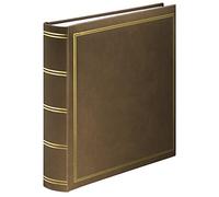 Hama Album photo 'Londres' 30x30 cm – 80 pages blanches (320 photos 10x15) Marron