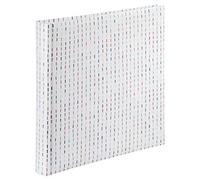 Hama Album Photo Graphic Stripes 30x30cm (320 photos 10x15cm, 80 pages blanches avec intercalaires Papier Cristal, Album Scrapbooking DIY Livre photo à Personnaliser et à Coller) Multicolore