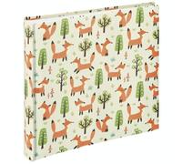 Album photo HAMA traditionnel FOREST FOX - 100 pages blanches + feuillets cristal - 400 photos - Couverture Multicolore 30x30cm