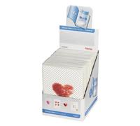 Hama Album photo "Lazise" (couverture souple, 24 pages pour 24 photos au format 10x15 cm, résistant, pour archiver avec des anecdotes, protège la photo, mini album) 4 Motifs cœur aléatoires