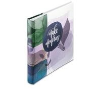 Hama Album Photo "Nature" 30x30cm (320 photos 10x15cm, 80 pages blanches avec intercalaires Papier Cristal, Album Scrapbooking DIY Livre photo à Personnaliser et à Coller) Multicolore