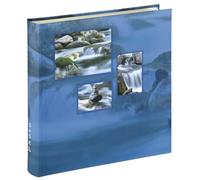 Hama Album Photo Singo (Album Grand Format, 30 x 30 cm, 100 Pages, pour 400 Photos au Format 10 x 15 cm) Aqua