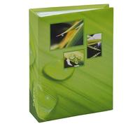 Hama Album Photo "Singo" (album minimax, 13 x 16,5 cm, 100 pages, pour 100 photos au format 10 x 15 cm) Vert