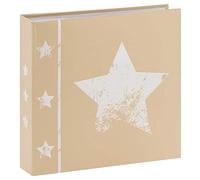 Hama Album photo "Skies" (album grand format, 22,5 x 22 cm, 100 pages, pour 200 photos au format 10 x 15 cm) Beige