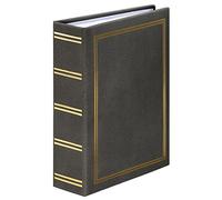 Hama Album photo traditionnel "Londres" (Album photo 14.5 x 19.5 cm, 100 pochettes pour photos 13x18 cm,Idéal pour souvenirs de voyages, vacances, mariage, anniversaire) Gris