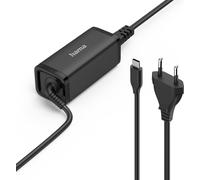 HAMA Alimentation pour ordinateur portable USB-C GaN 100-240V 5-20V/65W