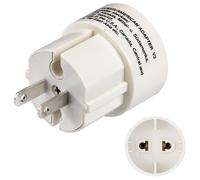 Hama American Plug adaptateur de puissance & onduleur Blanc