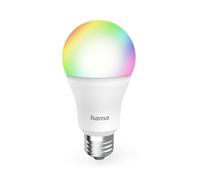 Hama Ampoule connectée WiFi LED E27 multicolore RVBB 2700–6500K 9W 806 lm dimmable Alexa/Google