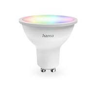 Hama Ampoule LED connectée GU10 Wi‑Fi multicolore 2700–6500K Matter 4,9W 470 lm Alexa/Google Home