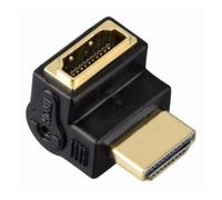 Hama Angled Adapter - HDMI, 90° Noir