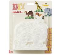 Hama- Animal Perles à Repasser, 4582, Blanc