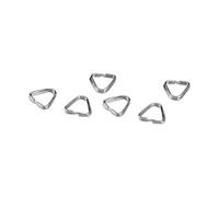 HAMA Anneaux Brisés Triangulaires x6 Argentés