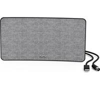 Hama Antenne d'intérieur design tissu, DVB-T2, active, gris/noir (00221087)