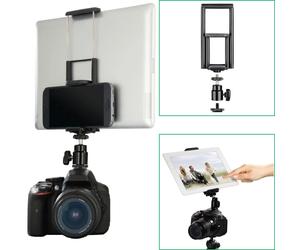 Hama Appareil Sabot 1/4 " + Smartphone Tablette Support Pied