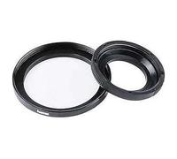Hama Bague d'adaptation (en métal, pour monter un Filtre de 52 mm sur un Objectif de 37 mm) Noir