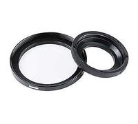 Hama Bague d'adaptation (en métal, pour monter un Filtre de 72 mm sur un Objectif 77 mm) Noir