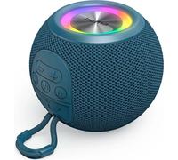 Hama Ball Shape Speaker blau Bluetooth-Speaker m. 5 Licht-Modi